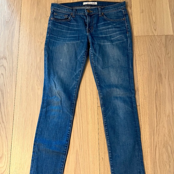 JBrand dark blue skinny leg size 27. - Picture 1 of 2